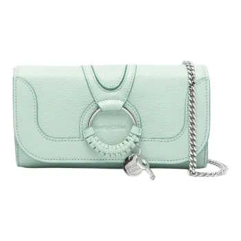 See By Chloe Hana Magnet Snap-Closure Wallet-On-Chain