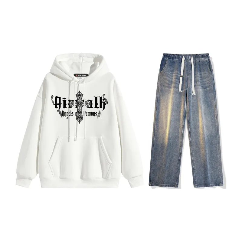 Airwalk Sweatshirt Sets Unisex-17