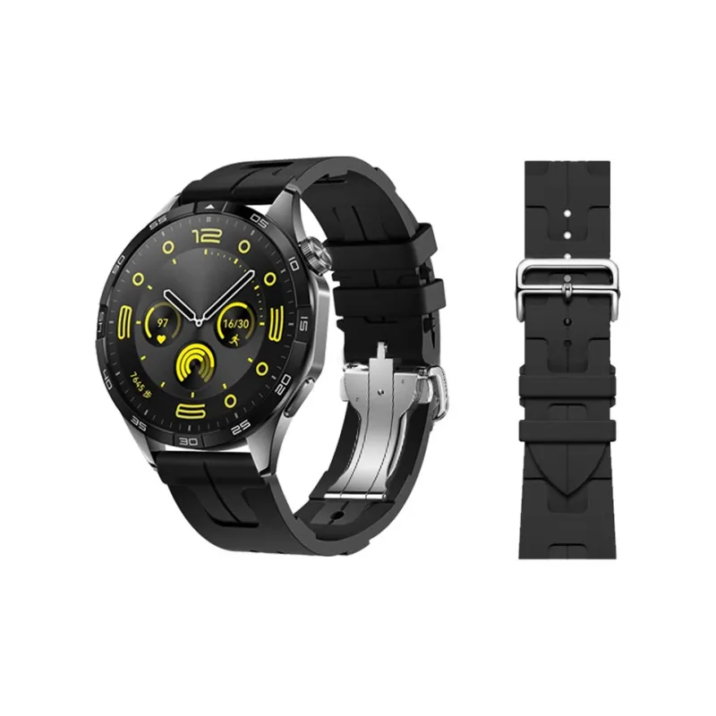 Yu Qing Huawei Compatibility Watch Band Silicone Material-2