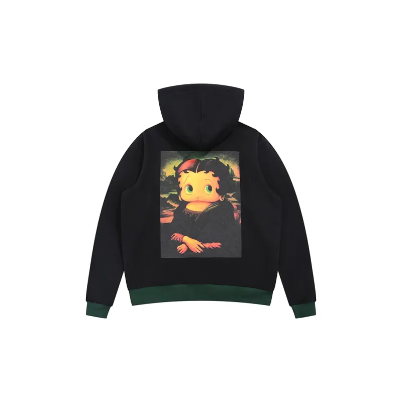 BETTY BOOP Hoodie Women's Black-1