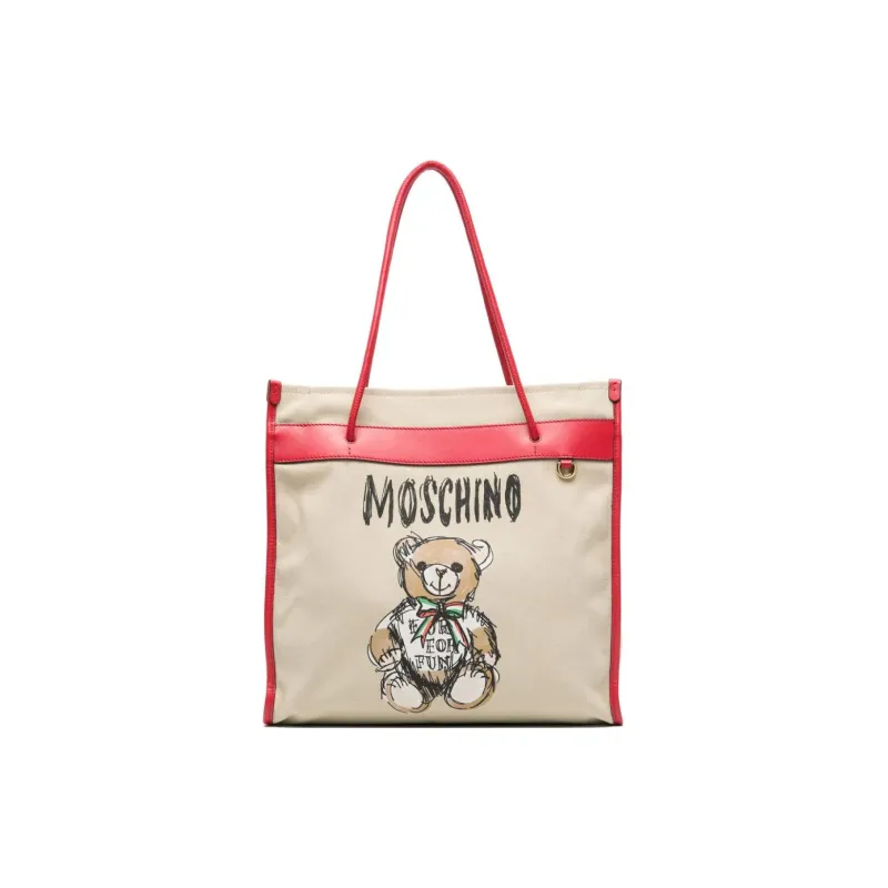 MOSCHINO Teddy Bear-print Tote Bag-0