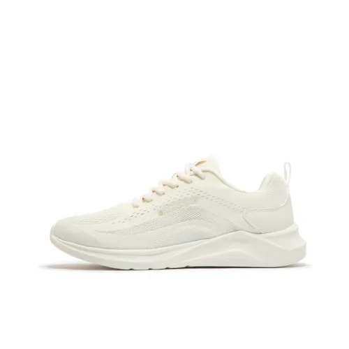 361° Running Shoes Men Low-Top Feather White/Champagne Gold