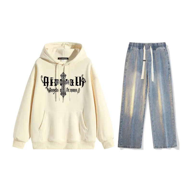 Airwalk Sweatshirt Sets Unisex-33