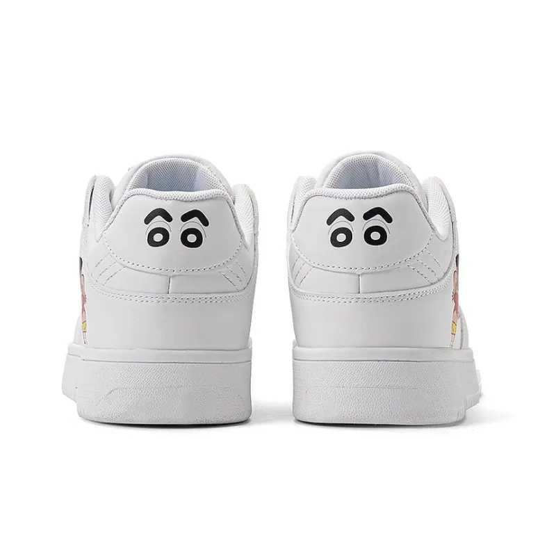Crayon Shinchan Abrasion Resistant Slip Resistant Low Top Skateboard Shoes-16