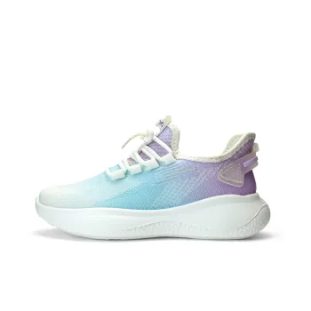 Warrior Running Shoes Women's White Blue Purple