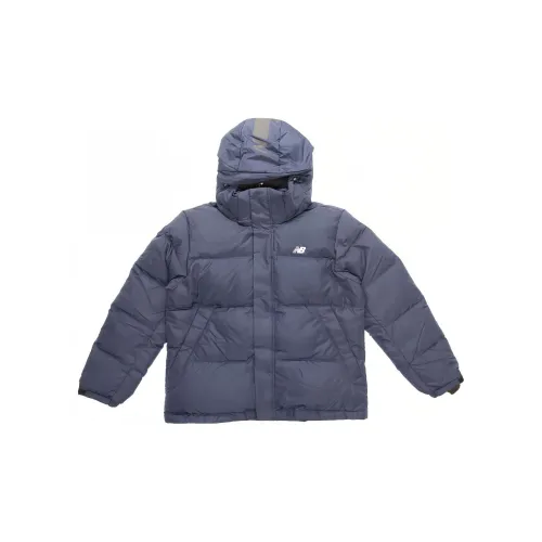 New Balance Down Jackets Men Navy Blue