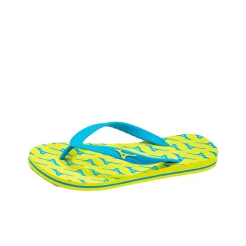 Mizuno Slide Slippers Unisex Blue Yellow