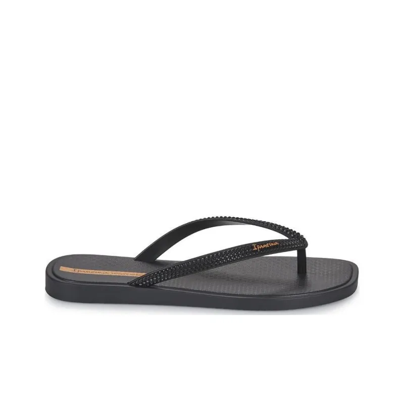 Ipanema Flip Flops Flat Women's Black-1