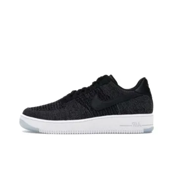 Nike Air Force 1 Flyknit Low Black White