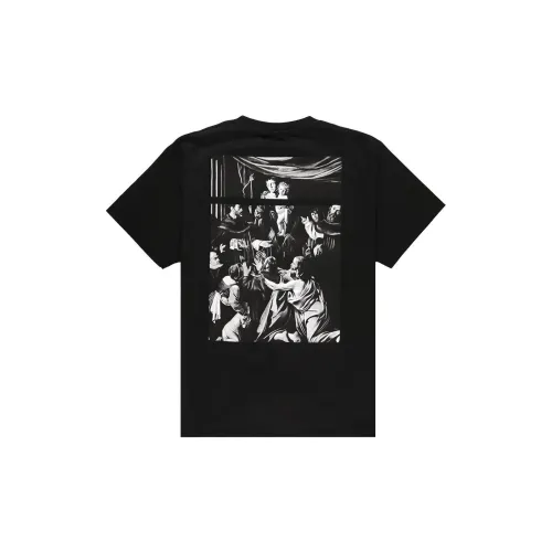 OFF-WHITE Oversized Fit Caravaggio Square T-Shirt 