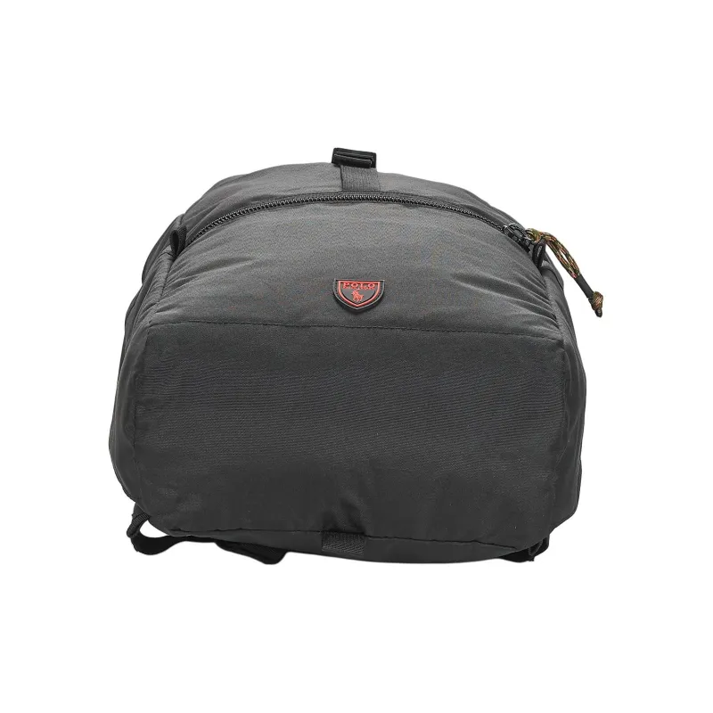 Polo Ralph Lauren Synthetic Leather Backpack Tubas Unisex Black-4
