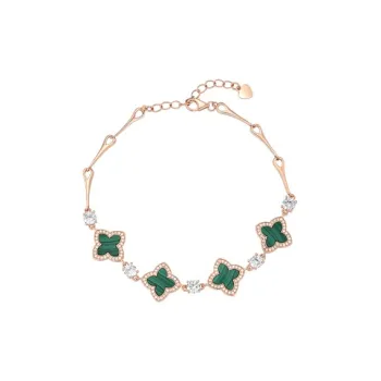 GRACE GIRL Malachite Jade Bracelets Women's