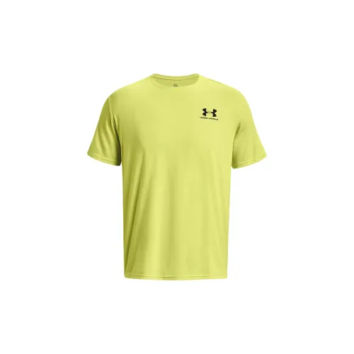 Under Armour Sportstyle T-Shirts Men Neon Yellow