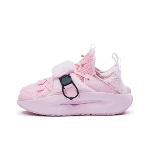 LiNing Cloud Travel 䨻 Shock Absorbing Non Slip Wear Resistant Breathable Balanced Low Top Casual Shoes Women's Pink