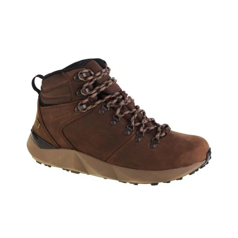Columbia Shock Absorbers With Slip Resistant Features High Top Outdoor Shoes Men's Brown Black-1