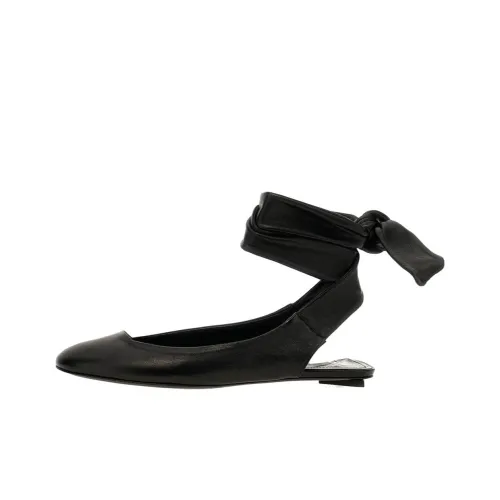 The Attico Cloe Ankle-Tied Ballerina Shoes Women's