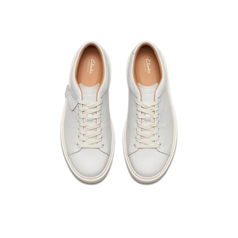 Clarks Art Movement Series Skateboard Shoes Men's White-2