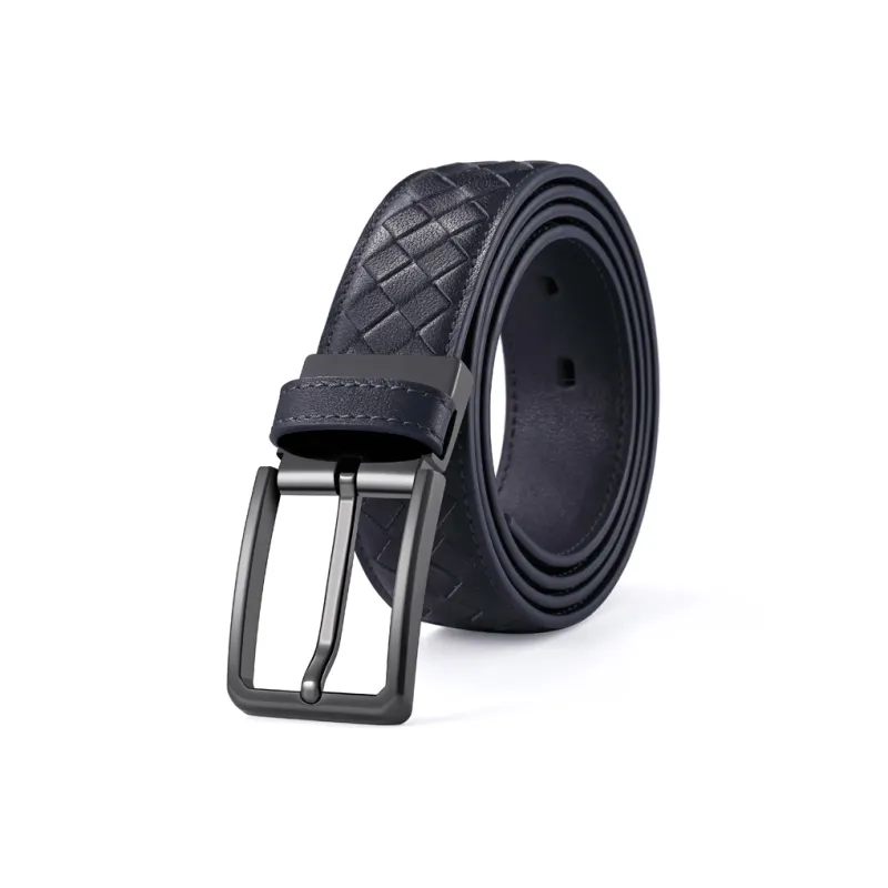 CARTELO Cow Leather Belts Men's Width 3.4CM-5