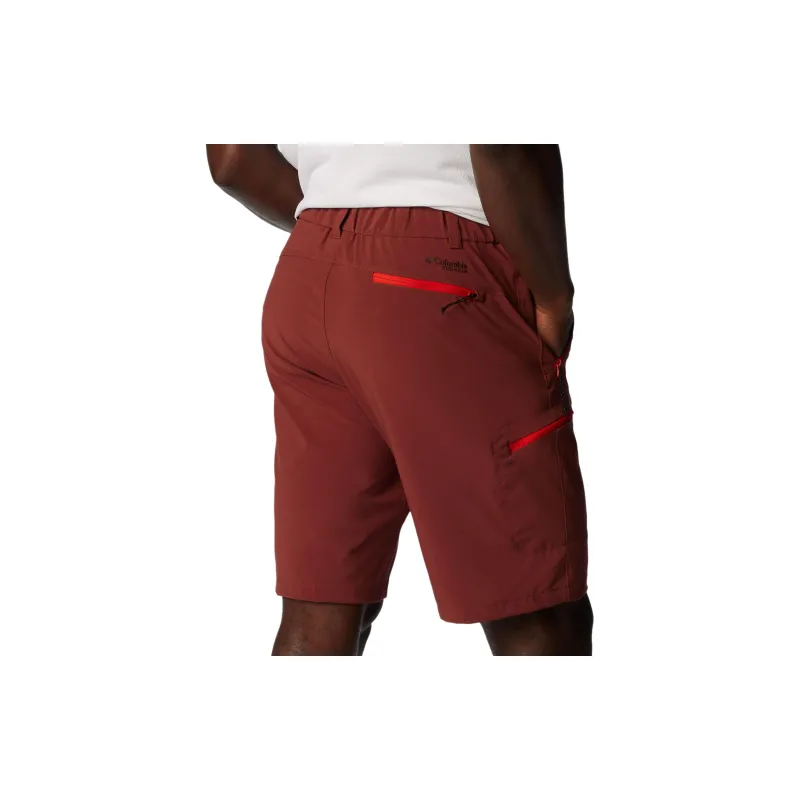 Columbia Triple Canyon™ Casual Shorts Men's Dark Red-1