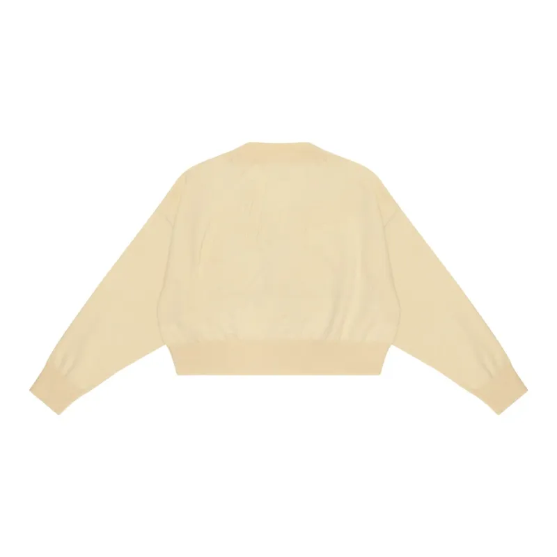 Aape Logo appliqué V neck Cardigan-1
