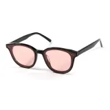 Black Frame with Pink Lens