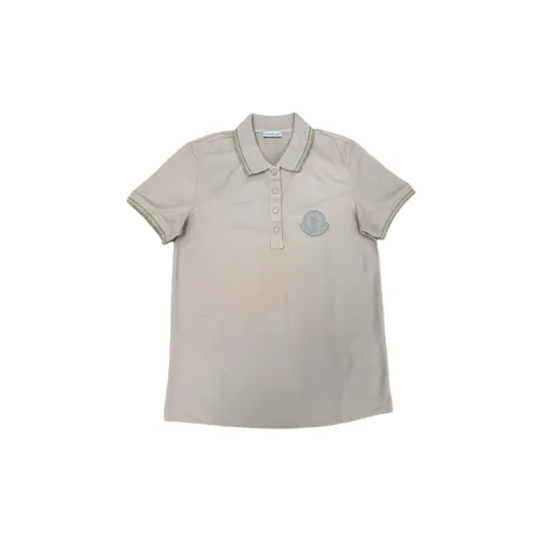 Moncler Polo Shirts Women's Light Pink