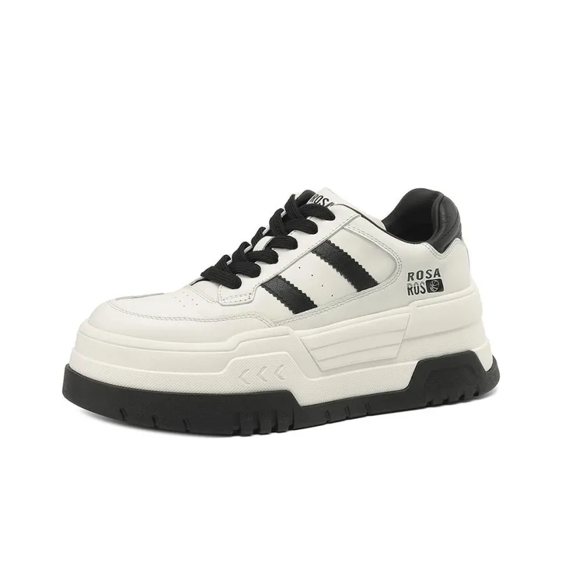 Rosa Bianca Breathable Lightweight Height Increasing Warm Low-Top Skateboard Shoes Women's-1