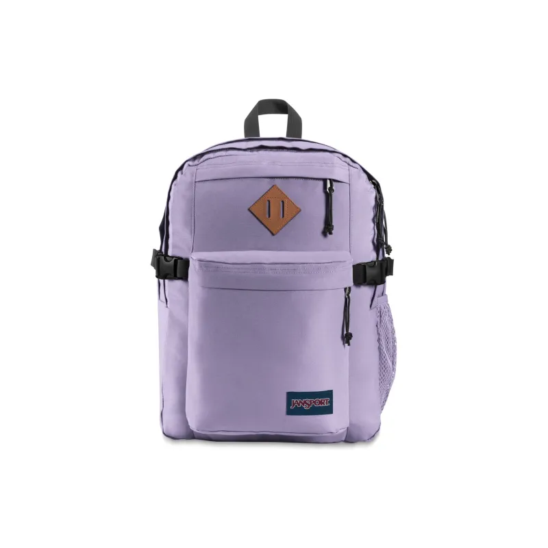 JanSport Polyester Laptop Backpack Unisex Light Purple Lilac-0