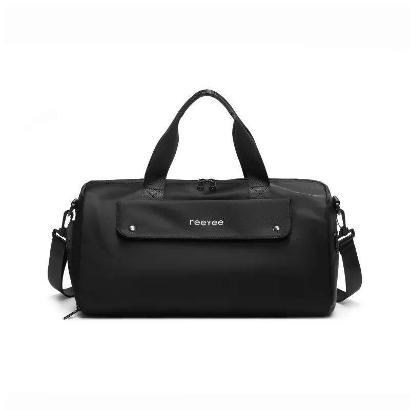 ReeYee Fabric Gym Bag Mini Unisex Black-2