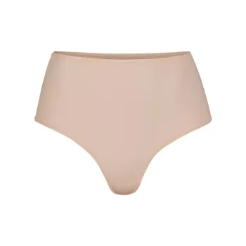 SKIMS FITS EVERYBODY HIGH-WAISTED THONG Underpants Women's 1 Pack MICA/Mica
