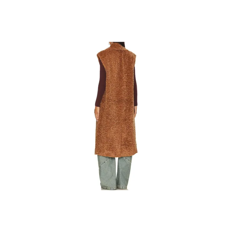 FREE PEOPLE Coats Women's Brown-1