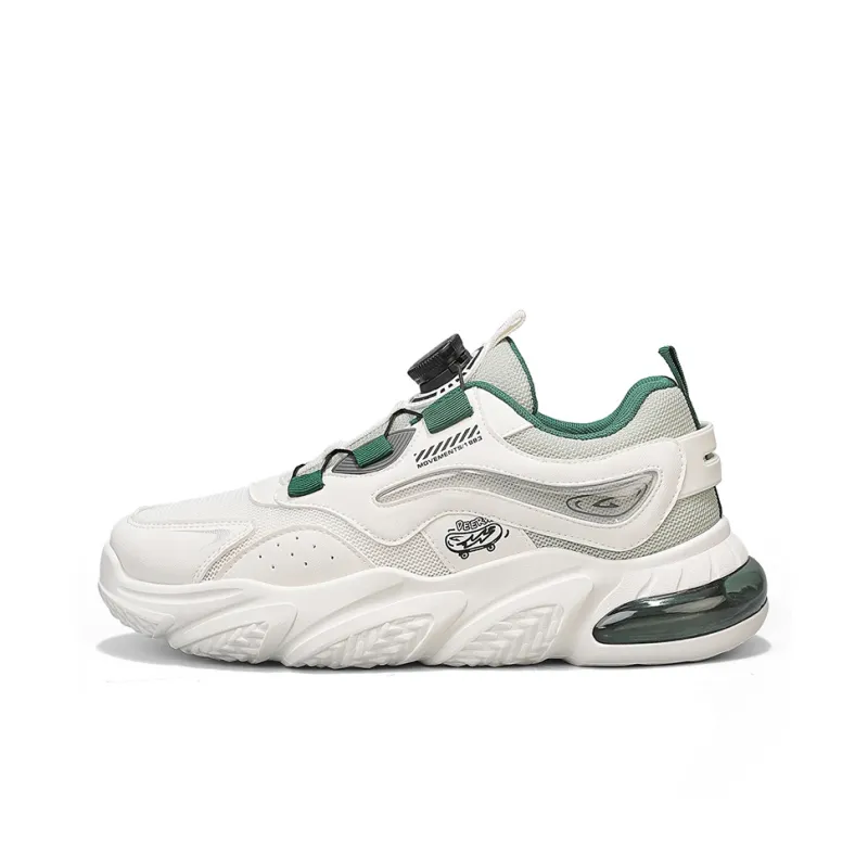 DEERWAY Wear-Resistant Height Increasing Low-Top Chunky Sneakers Men's-0
