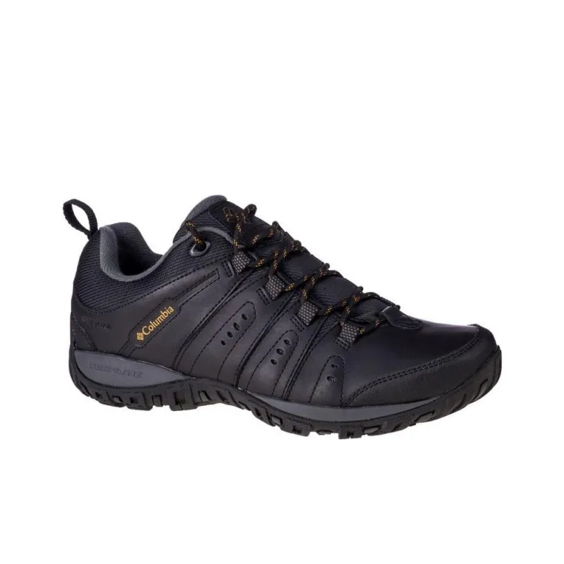 Columbia Woodburn II Cushioning, Wear Resistant Low Top Casual Shoes Men's Black-1