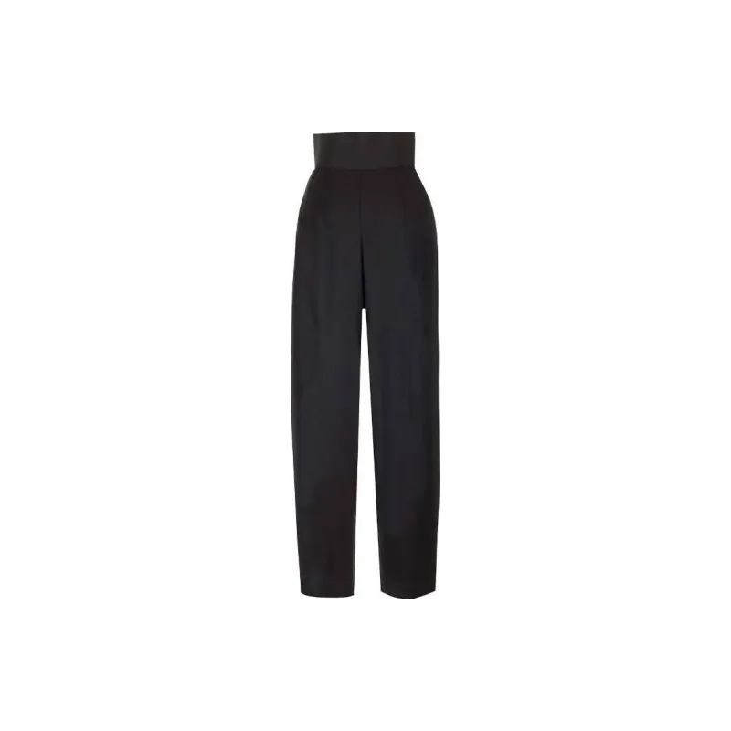 Alaia High-Waist Belted Trousers-1