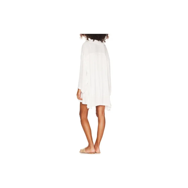 FREE PEOPLE Long-Sleeved Dresses Women's White-1