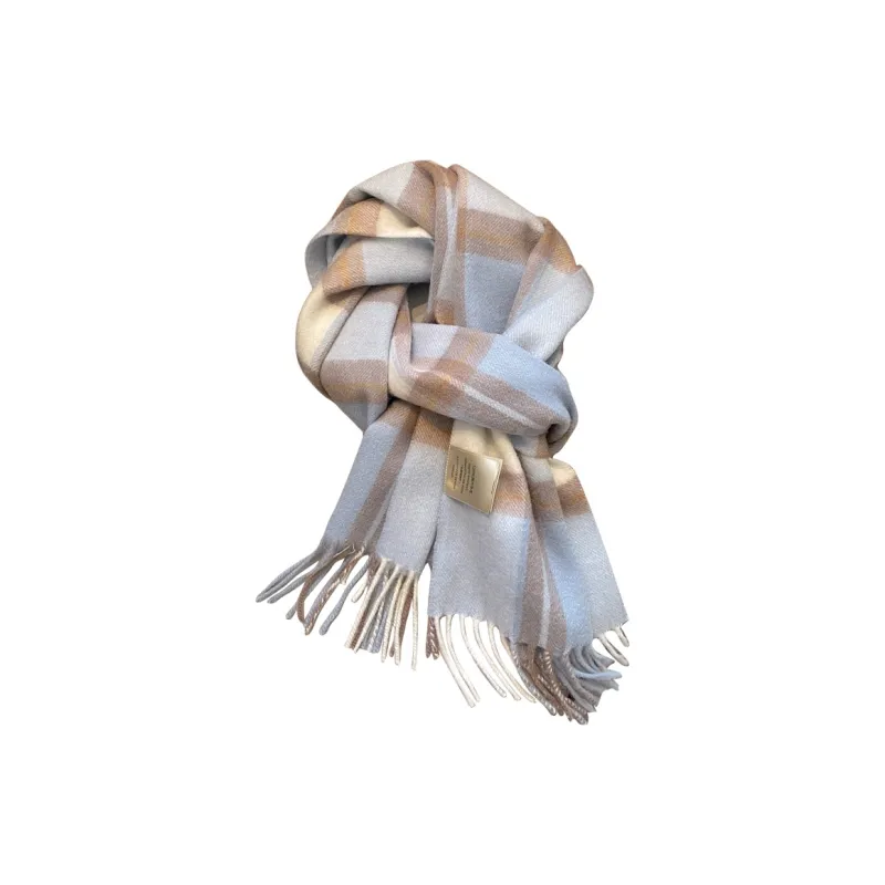 FAIRWHALE 100% Pure Wool Knit Scarves Women's-2
