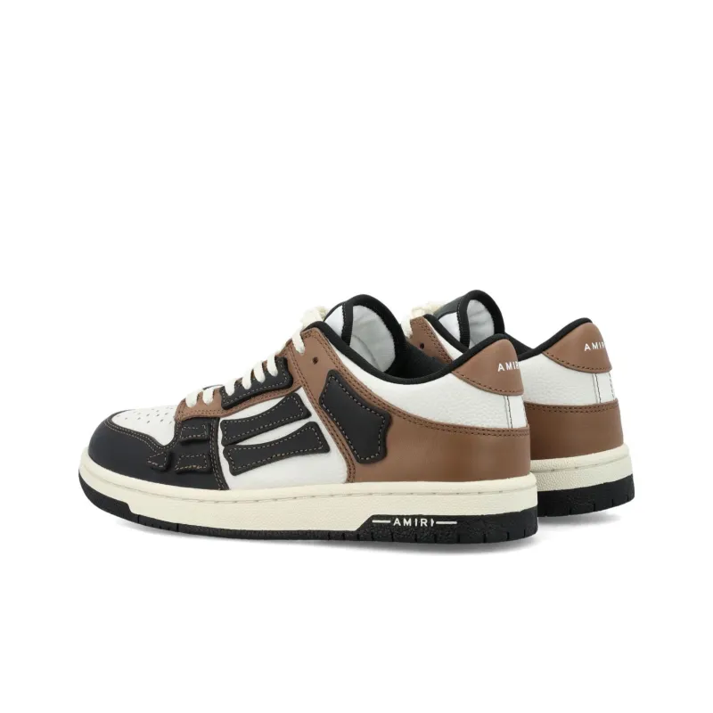 AMIRI Skel Top Low Black Brown-4