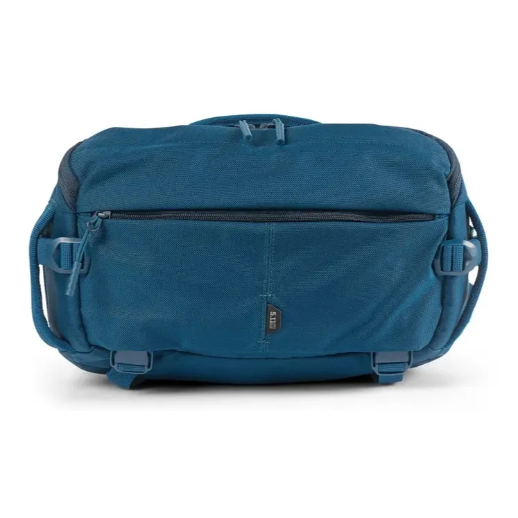 5.11 Water repellent Nylon Fanny Pack Trumpets Unisex Black/Gray/Blue-9