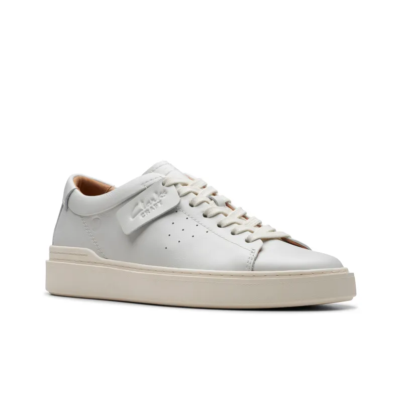 Clarks Art Movement Series Skateboard Shoes Men's White-1