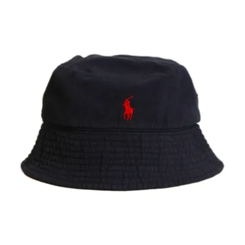Polo Ralph Lauren Linen Bucket Hats Women's Blue