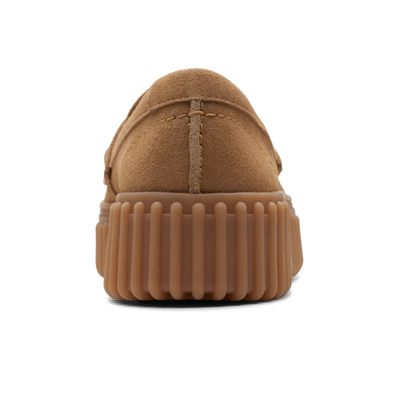clarks Torhill Penny Flatform Loafers-3