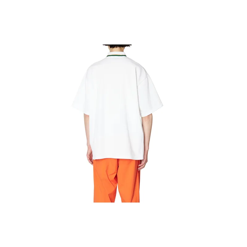 KOLOR Logo embroidered Polo Shirt-1