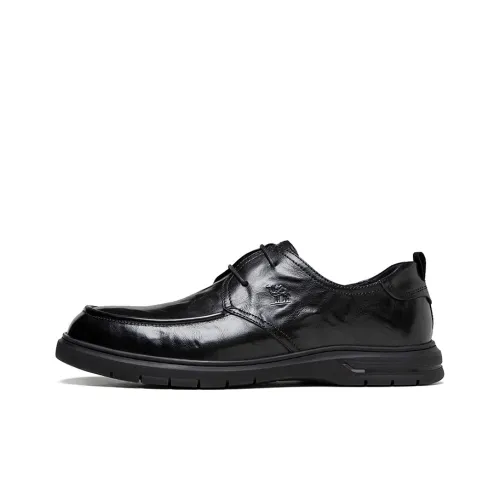 CAMEL Dress Shoes Men Low-Top