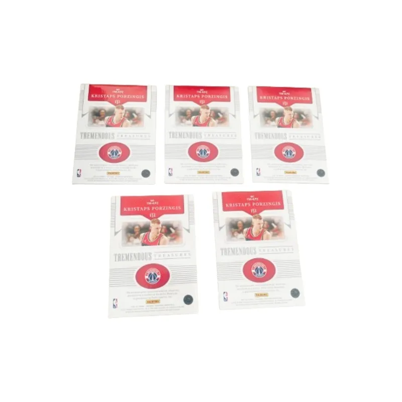 PANINI Kristaps Porzingis Player Card Product Access Sports Cards 5 Pcs-1