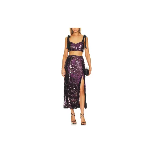 FREE PEOPLE Two Piece Skirt Sets Women's Light Purple