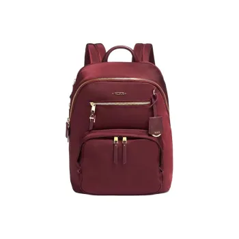 TUMI Voyageur Nylon Backpack Women's Red