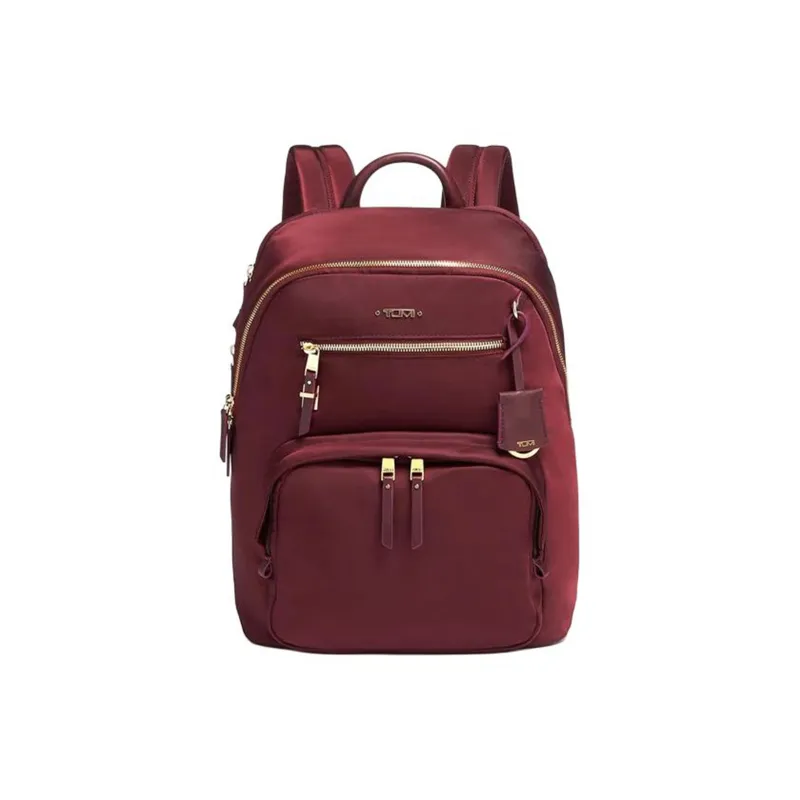 TUMI Voyageur Nylon Backpack Women's Red-0