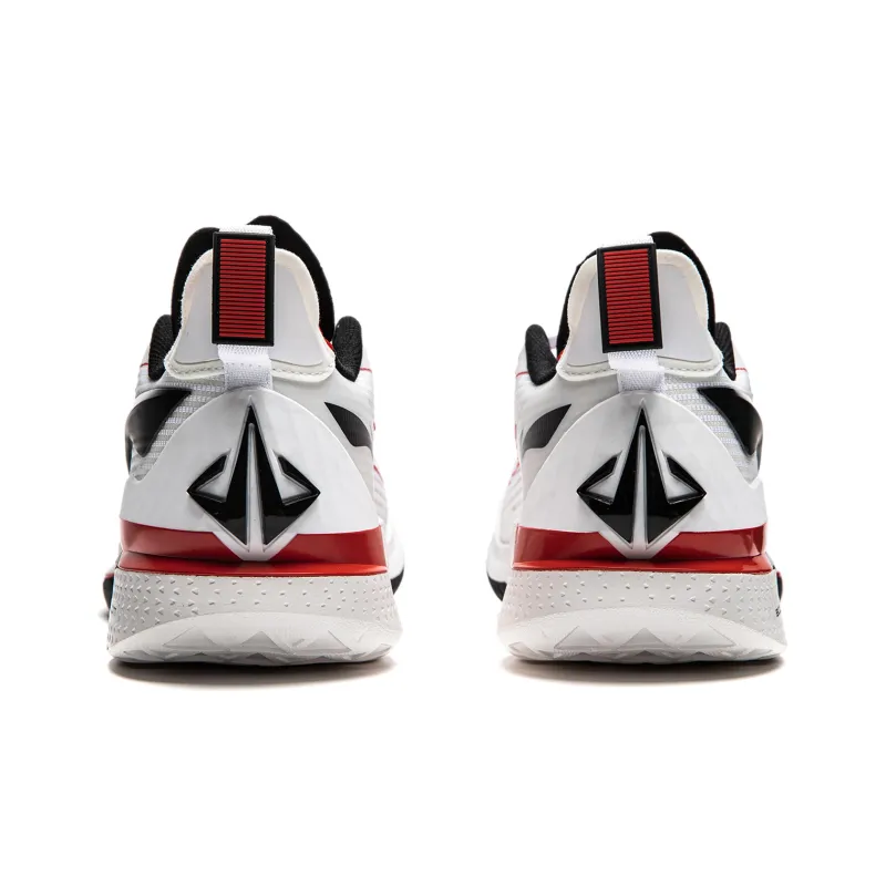 LiNing Jimmy Butler 2 Abrasion Resistant Breathable Basketball Shoes Men's Black White-5