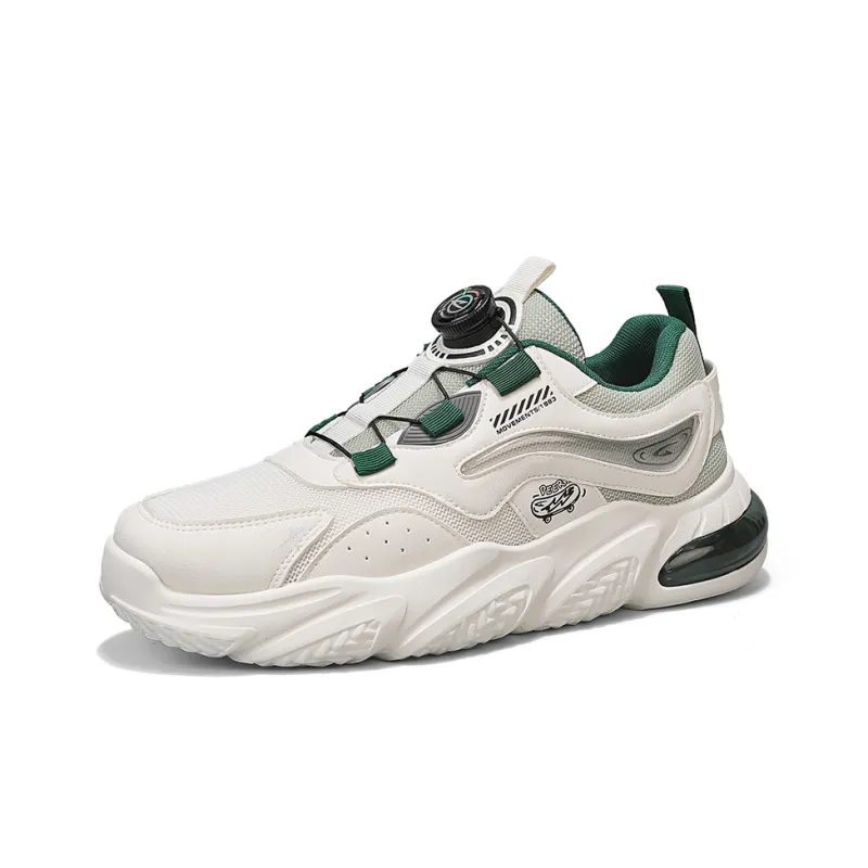 DEERWAY Wear-Resistant Height Increasing Low-Top Chunky Sneakers Men's-2