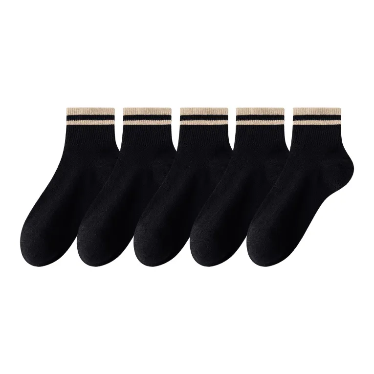 MIIOW Mid Calf Socks Men's 5 Pack-36